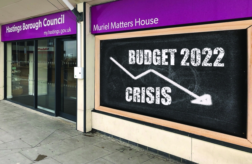 Hastings borough council budget